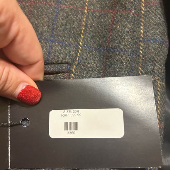 Classic Men's Plaid Blazer 42R - Picture 9 of 9